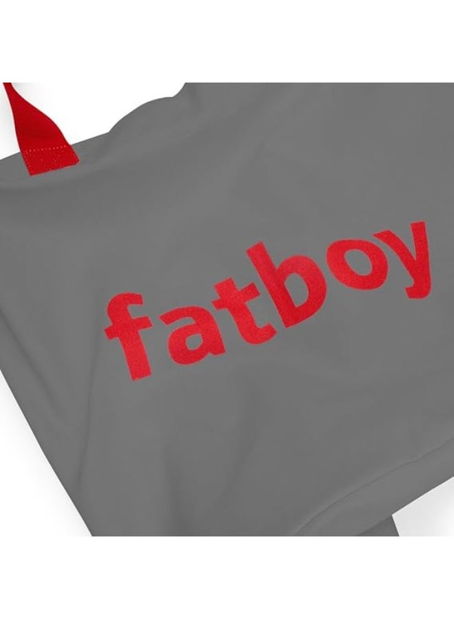 Fatboy حقيبة فات بوي باجي - حقيبة قطنية كبيرة متينة (رمادي فجر، 61 × 55 سم) | حقيبة تسوق، سفر وتخزين متينة - Image 5